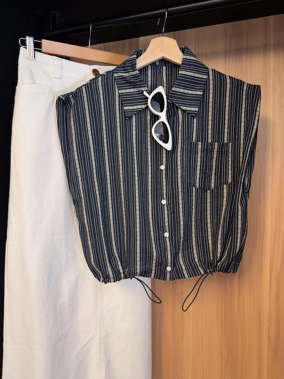 JYT8016 BOHO DESIGNER STRING SHIRT