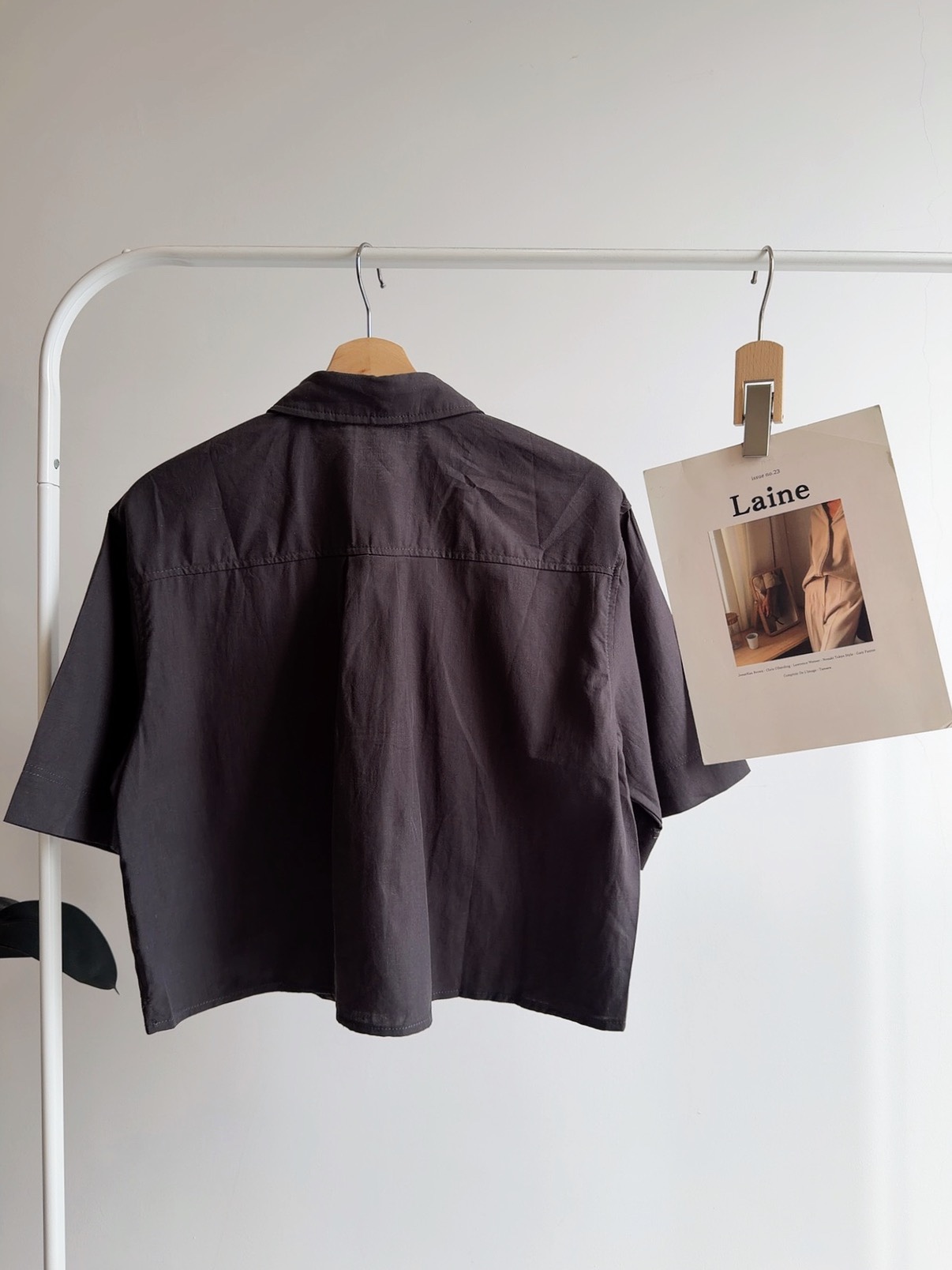 T72787 YURY MINIMALIST KR SHIRT