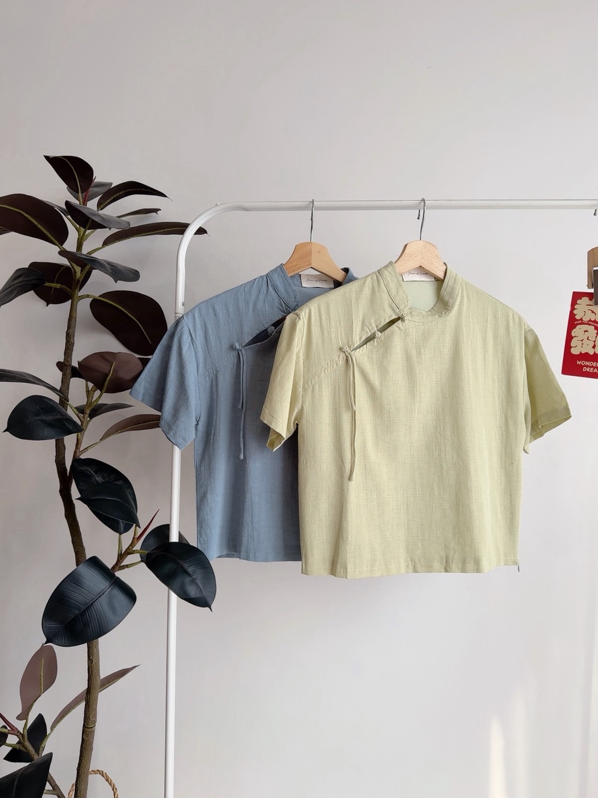 T72764 RUYI LINEN BLOUSE