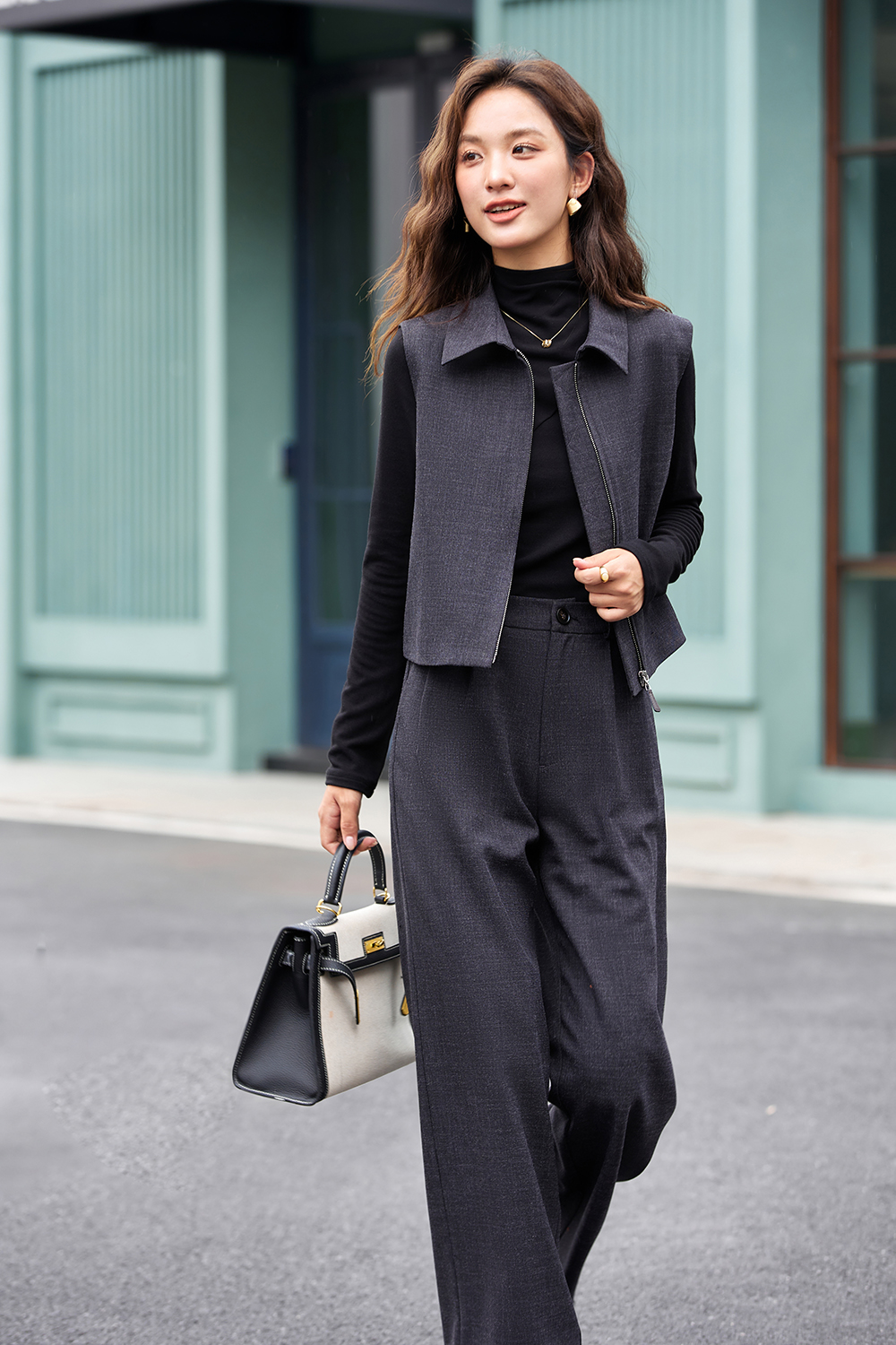 Vintage-Inspired Waistcoat & Trousers Suit-VIMLYSTORE