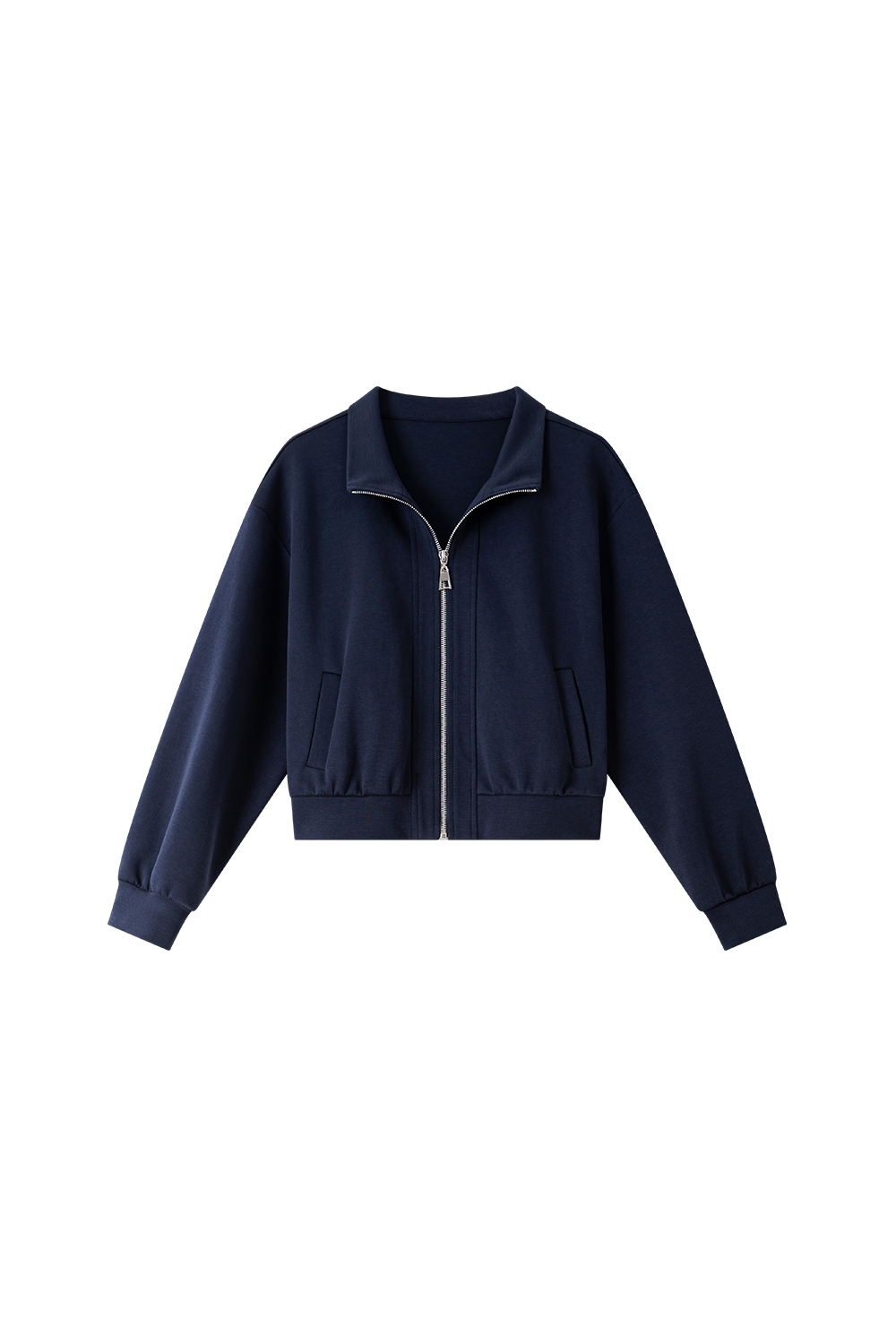 Navy blue cardigan sweater coat and skirt-VIMLYSTORE