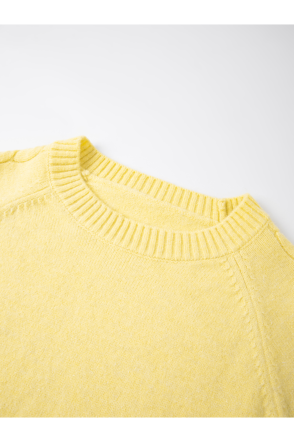 Cable Knit Crewneck Pullover Sweater-VIMLYSTORE