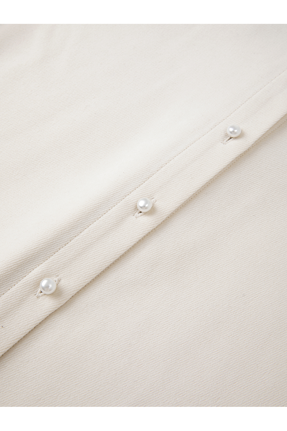 Romantic Blouse with High Neck & Flounce-VIMLYSTORE