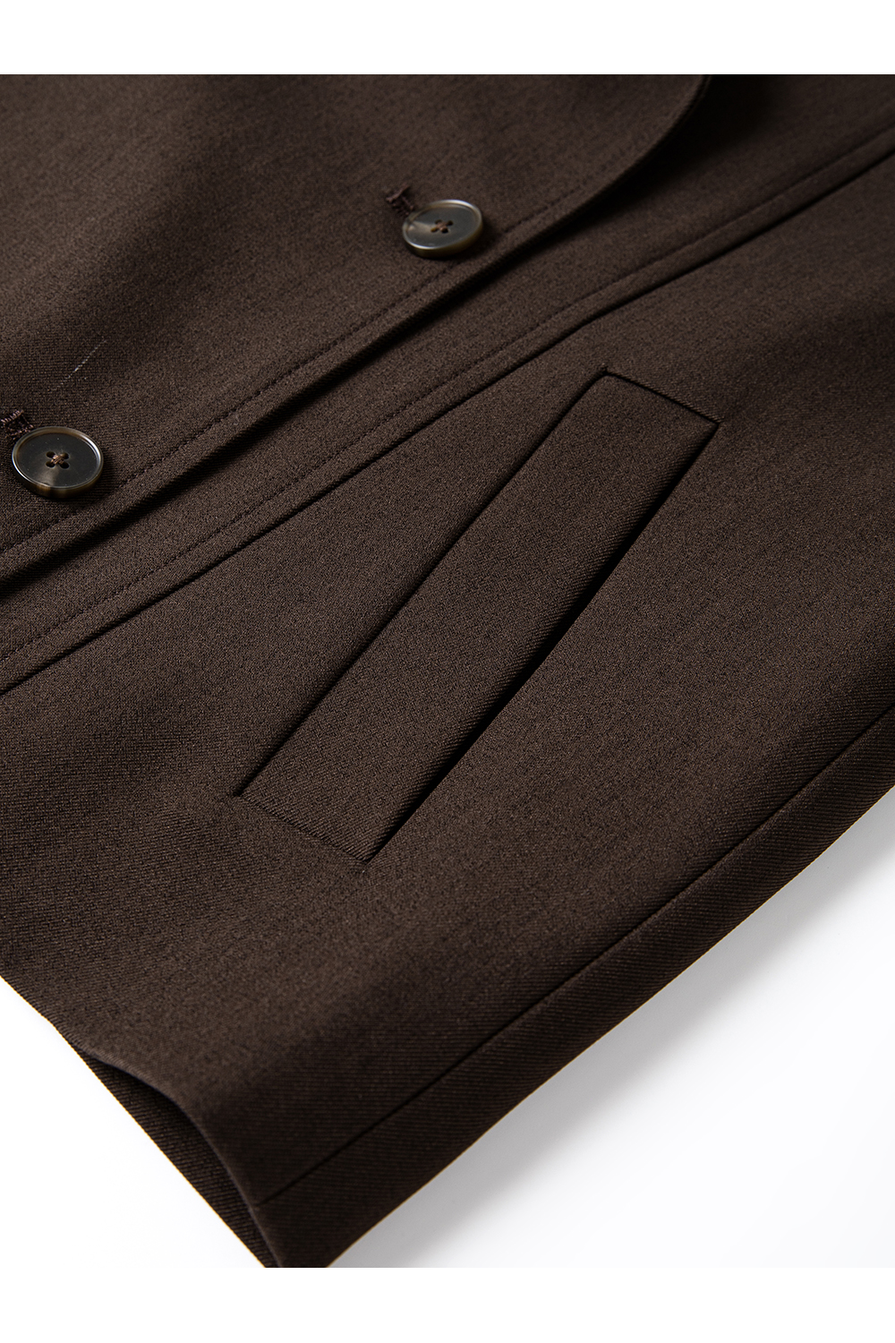 Commute Style Short Height Increasing Slimming Lapel Trench Coat-VIMLYSTORE