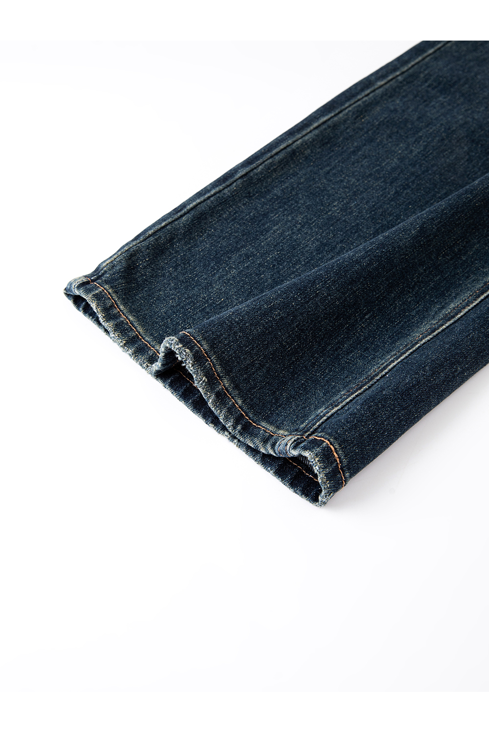 Vintage Blue Straight-Leg Jeans-VIMLYSTORE