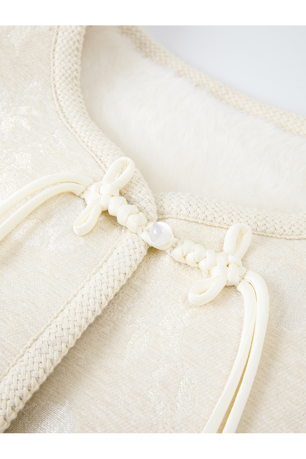 Chinese-Style Jacquard Short Jacket