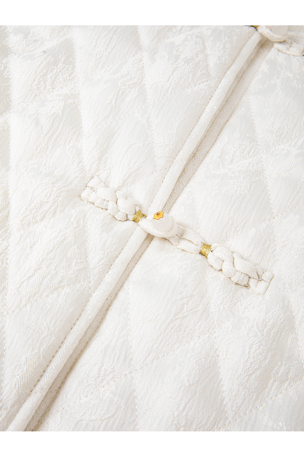 Chinese-Style Jacquard Cotton Padded Jacket