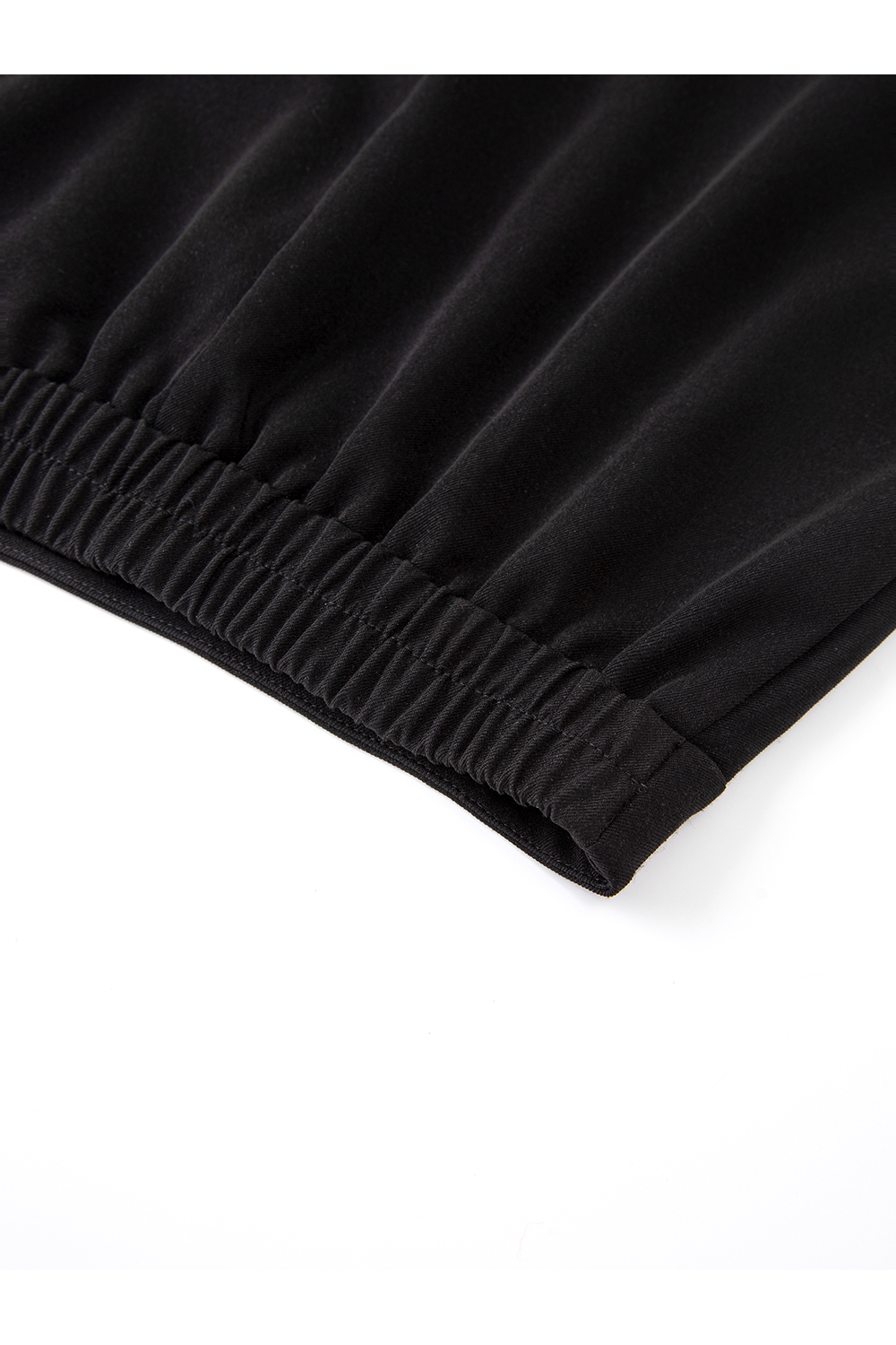 French-Style Paneled Wool Blend Midi Skirt