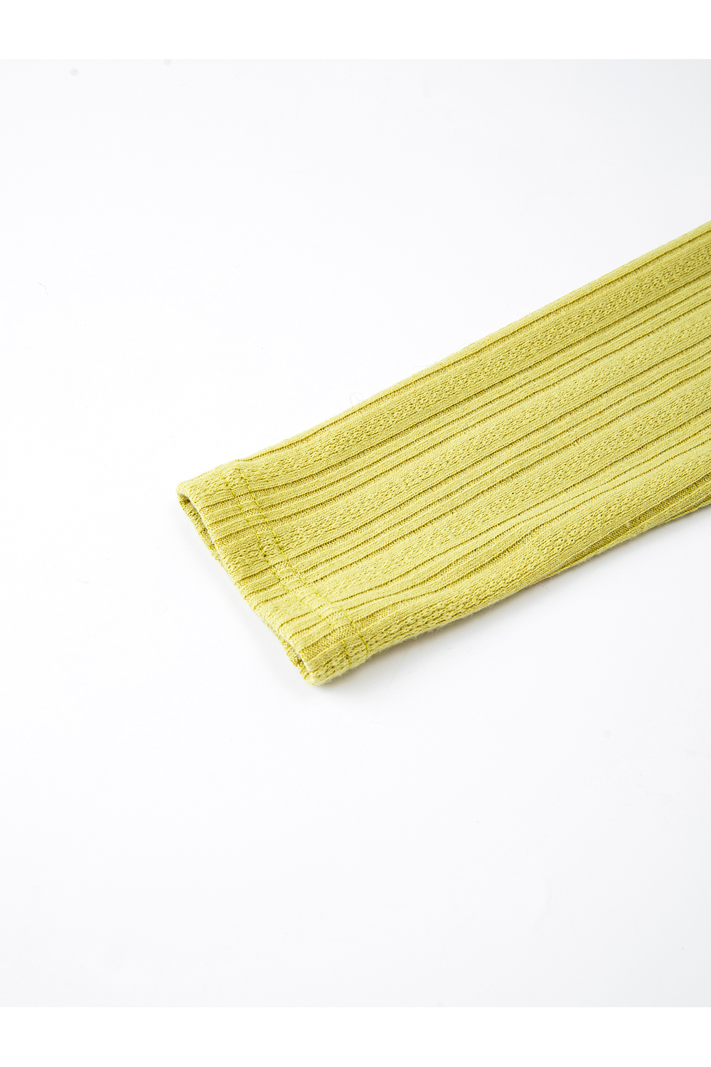 Yellow-Green Turtleneck Sweater