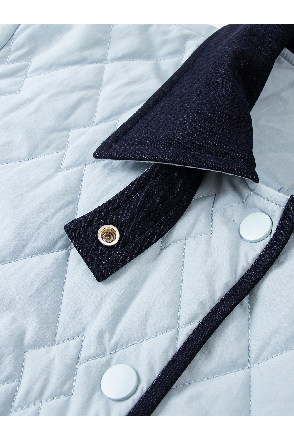 Diamond-Quilted Cotton Jacket