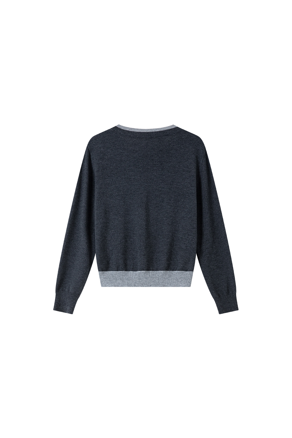 Lazy Chic V-Neck Knit Top & A-Line Skirt Set-VIMLYSTORE