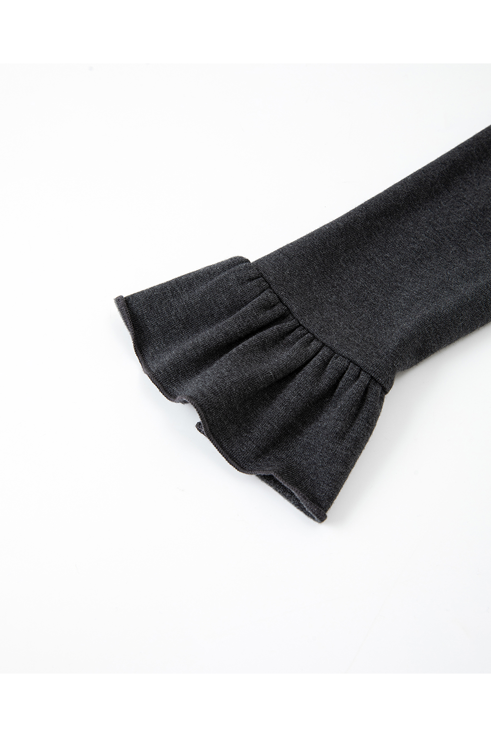 Half-high Neck Knit Dress