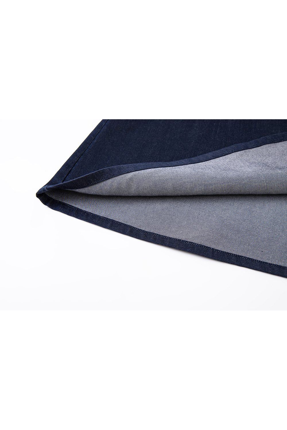 Blue Lyocell wash jeans skirt-VIMLYSTORE