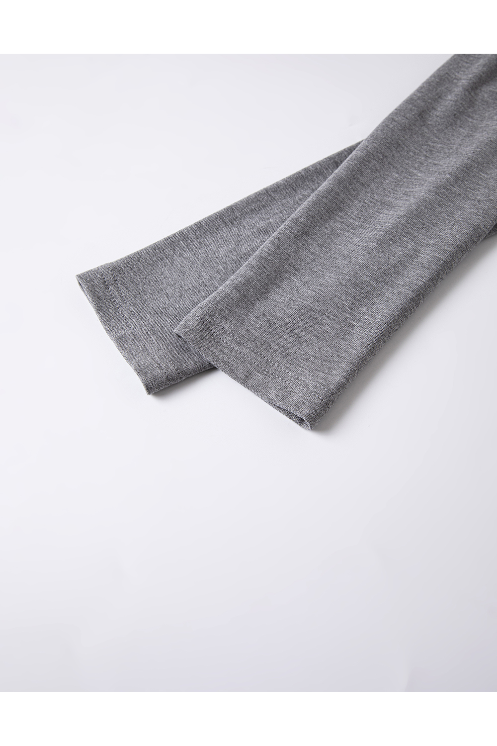 Fake Two-Piece Waist-Tying Long Sleeve T-Shirt-VIMLYSTORE