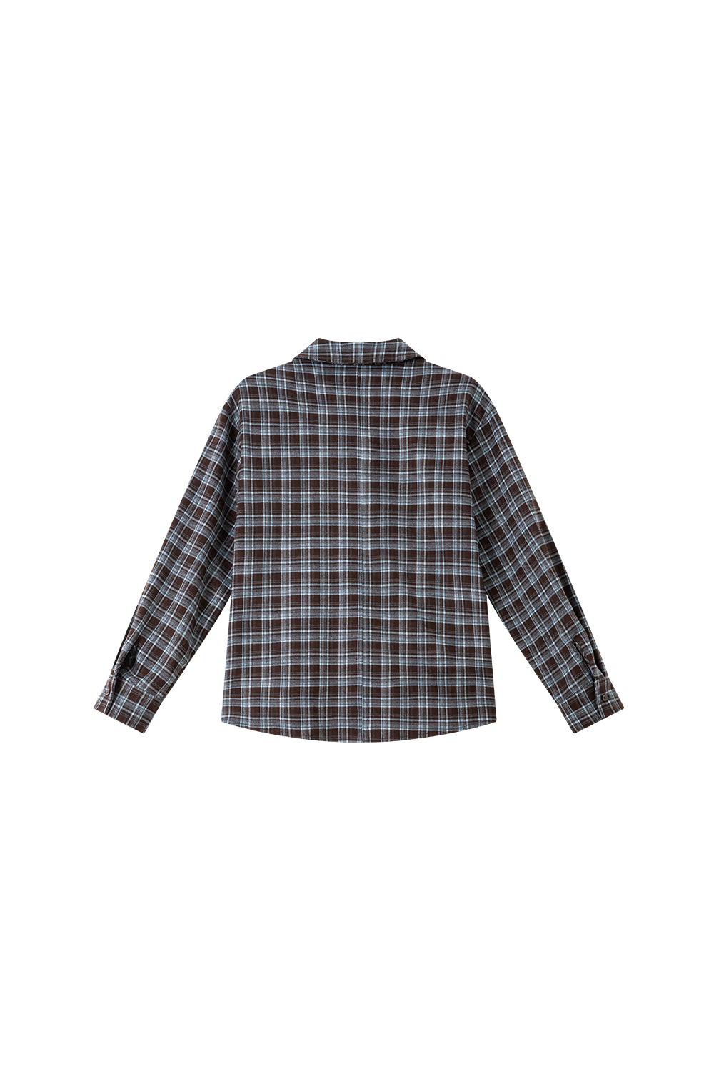 Plaid Shirt Slip Long Dress Set-VIMLYSTORE