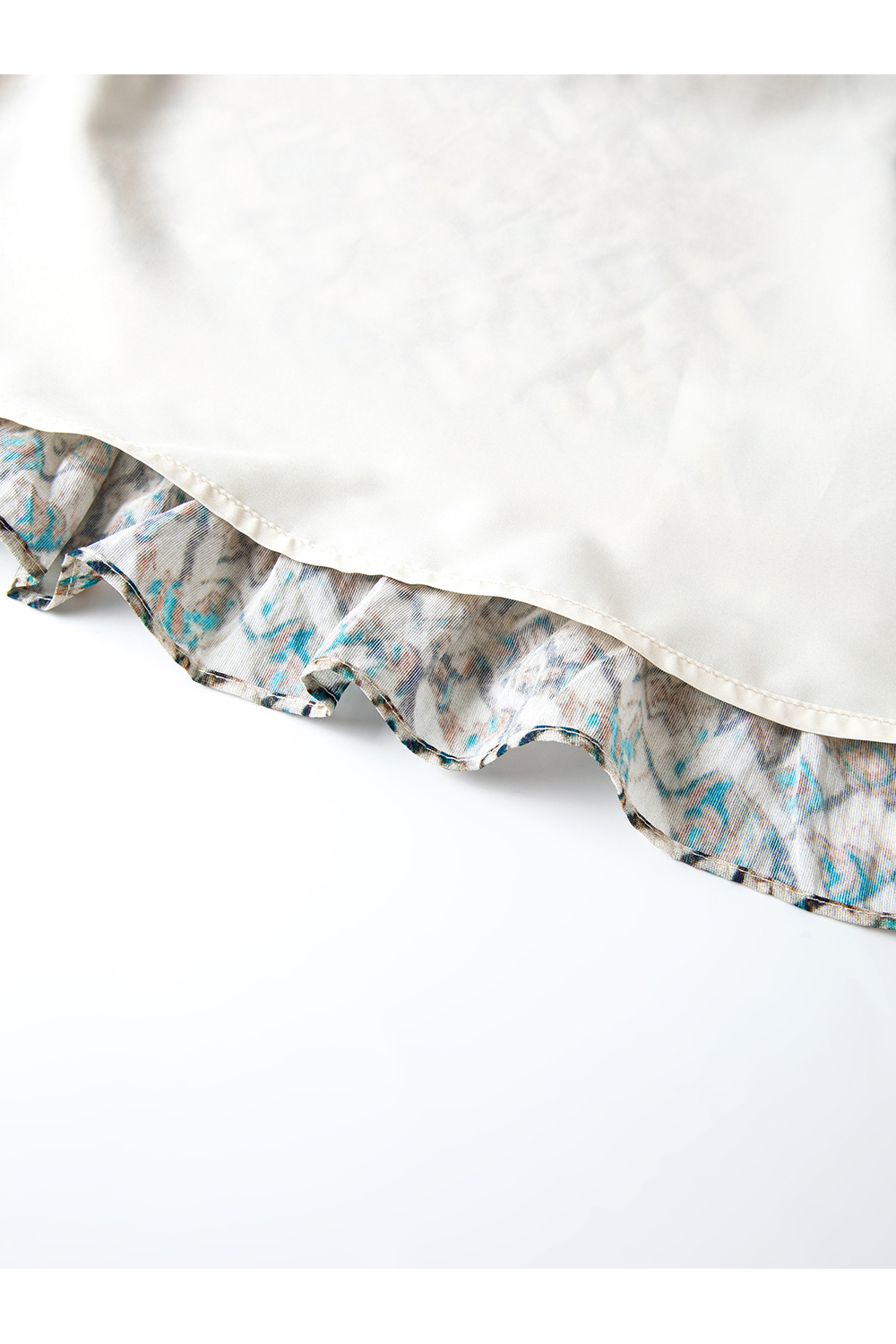 Vacation Style Floral Print Tiered Skirt-VIMLYSTORE