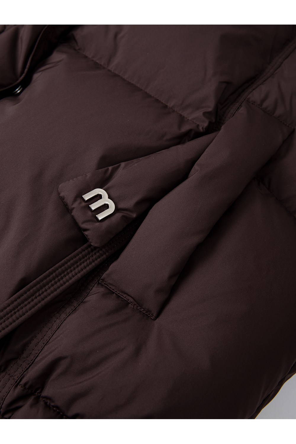 Patchwork Plaid Stand Collar Warm Short Hooded Down Jacket-VIMLYSTORE