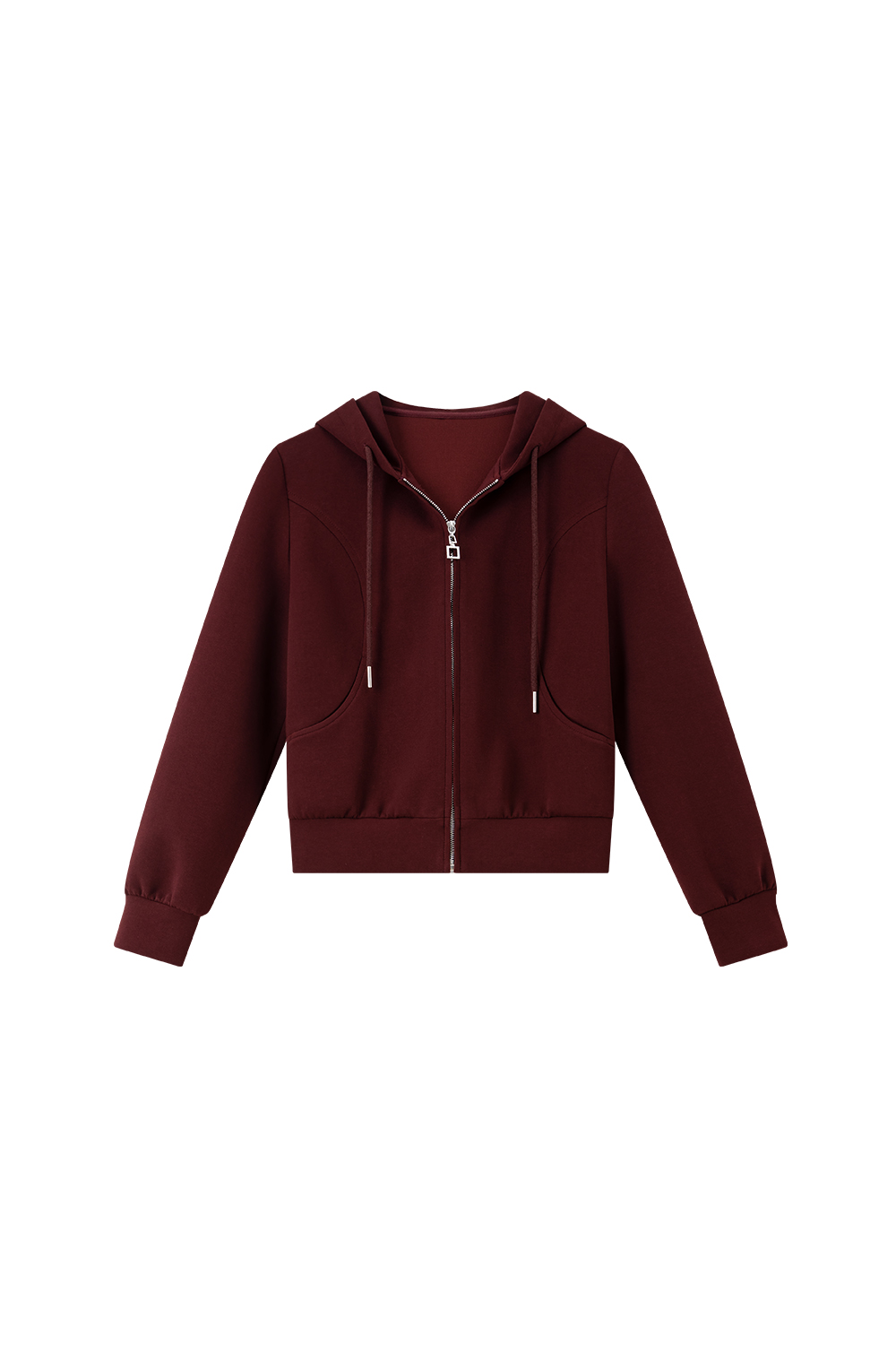 Hooded Zipper Jacket Plaid Pants Set-VIMLYSTORE