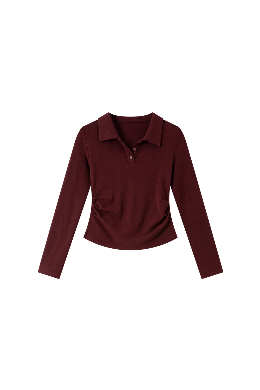 Red temperament commuter top and skirt-VIMLYSTORE