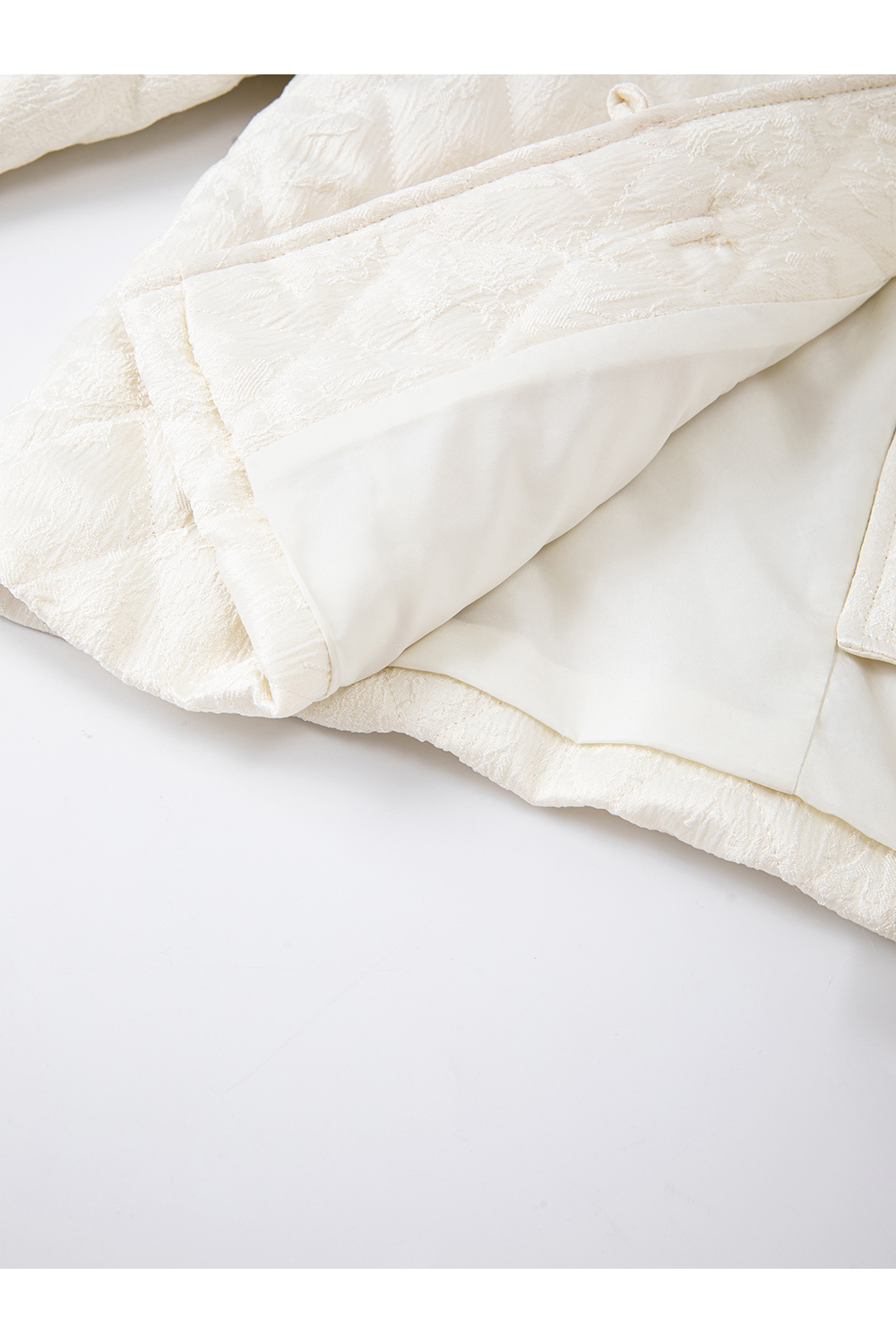 Chinese-Style Jacquard Cotton Padded Jacket