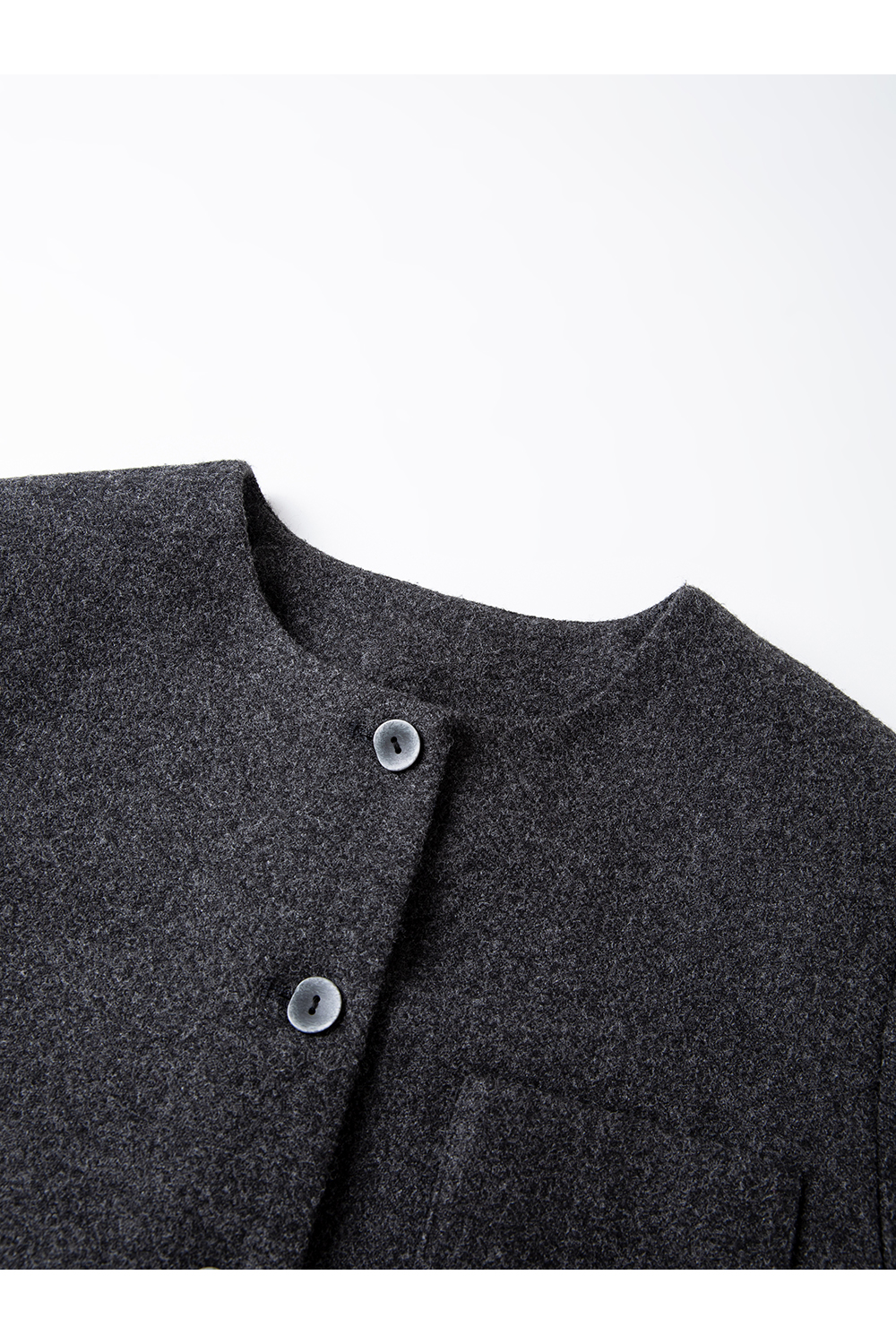 Gray Office Woolen Set