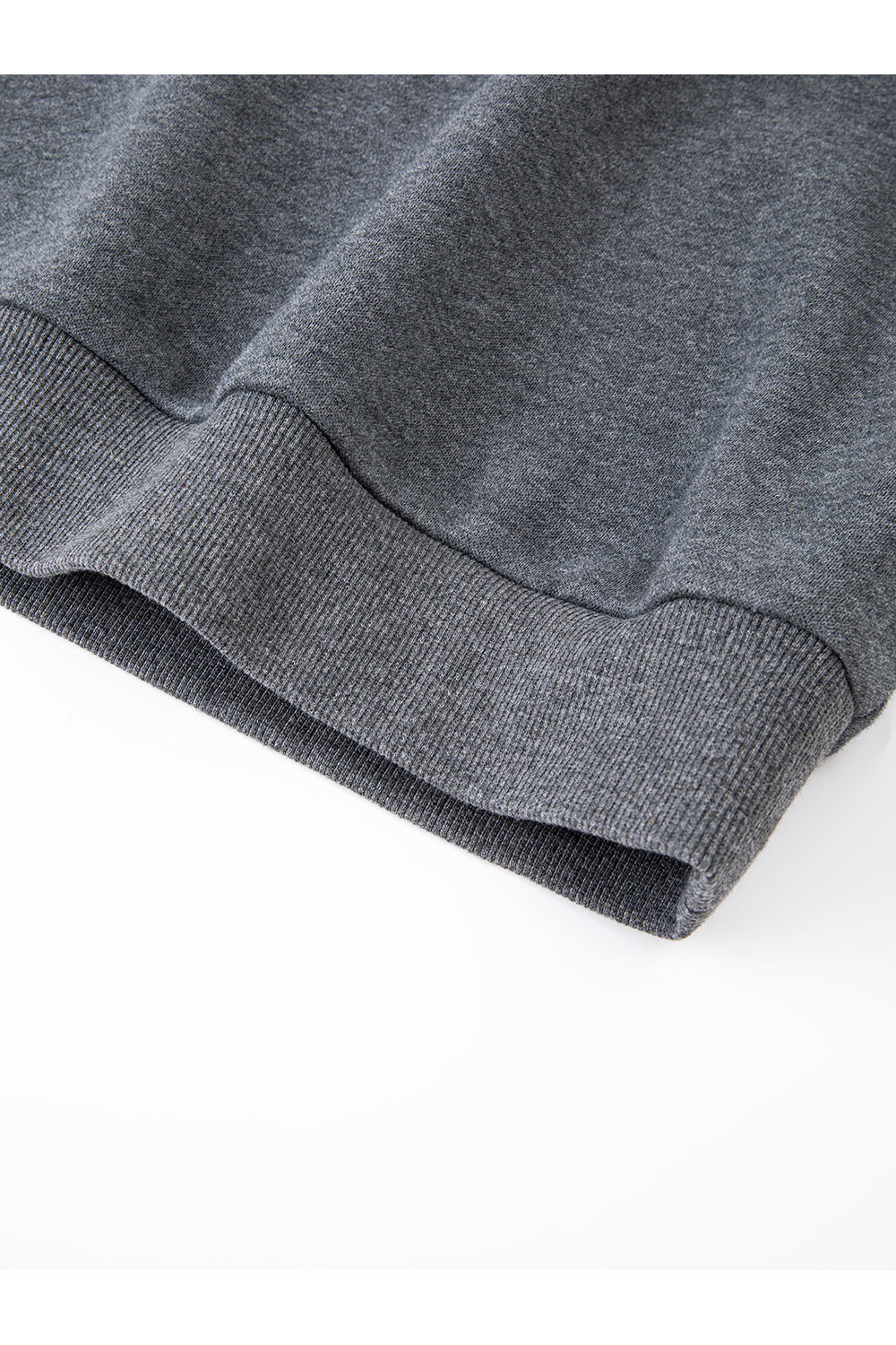 Color-Blocked Layered-Look Turtleneck Hoodie