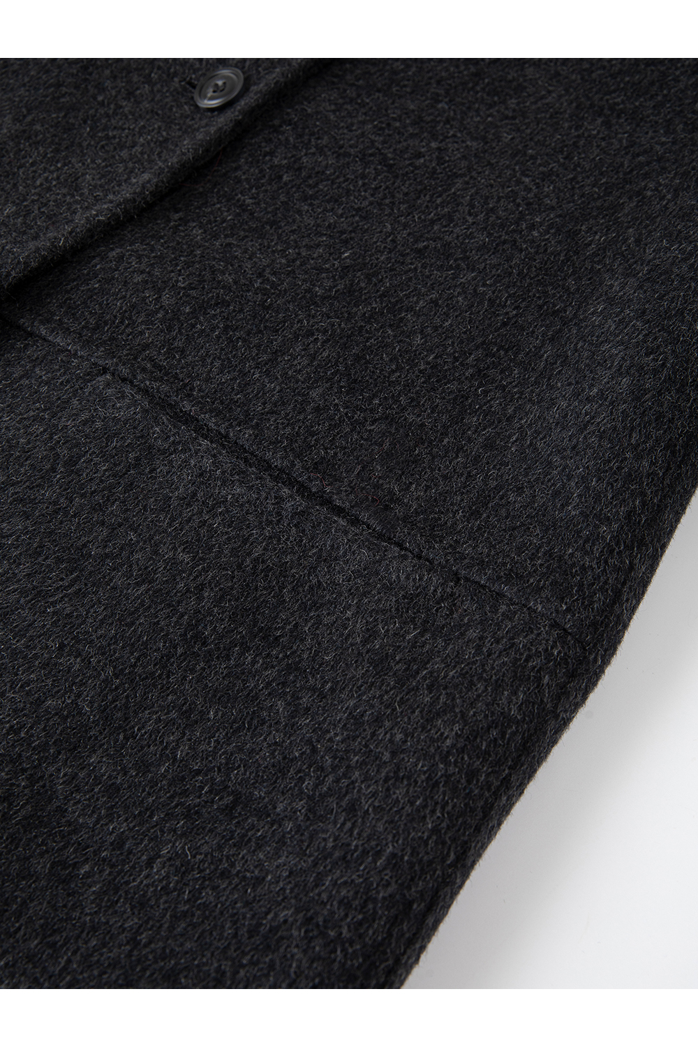 Warm Stand-Collar Long Overcoat