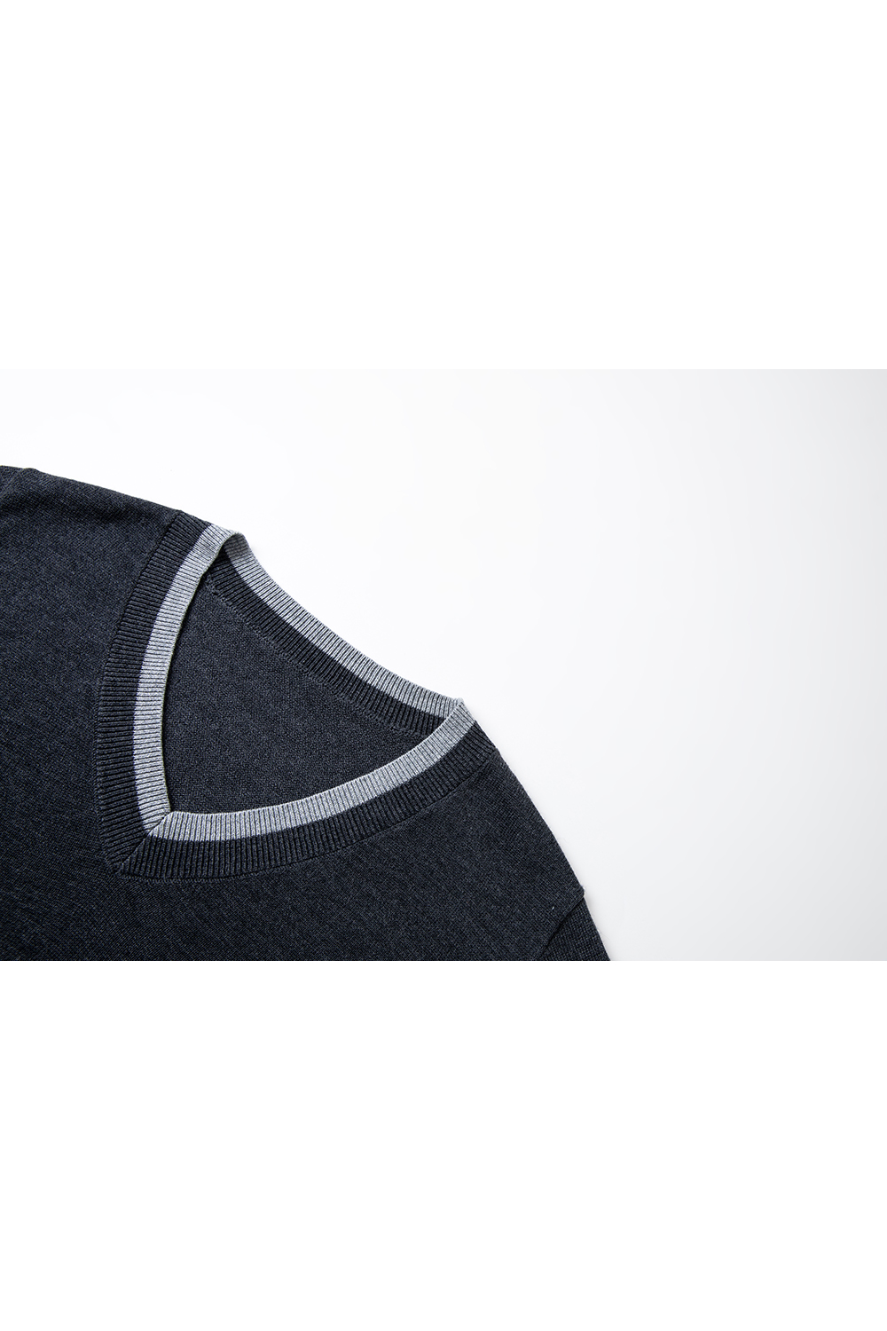 Lazy Chic V-Neck Knit Top & A-Line Skirt Set-VIMLYSTORE