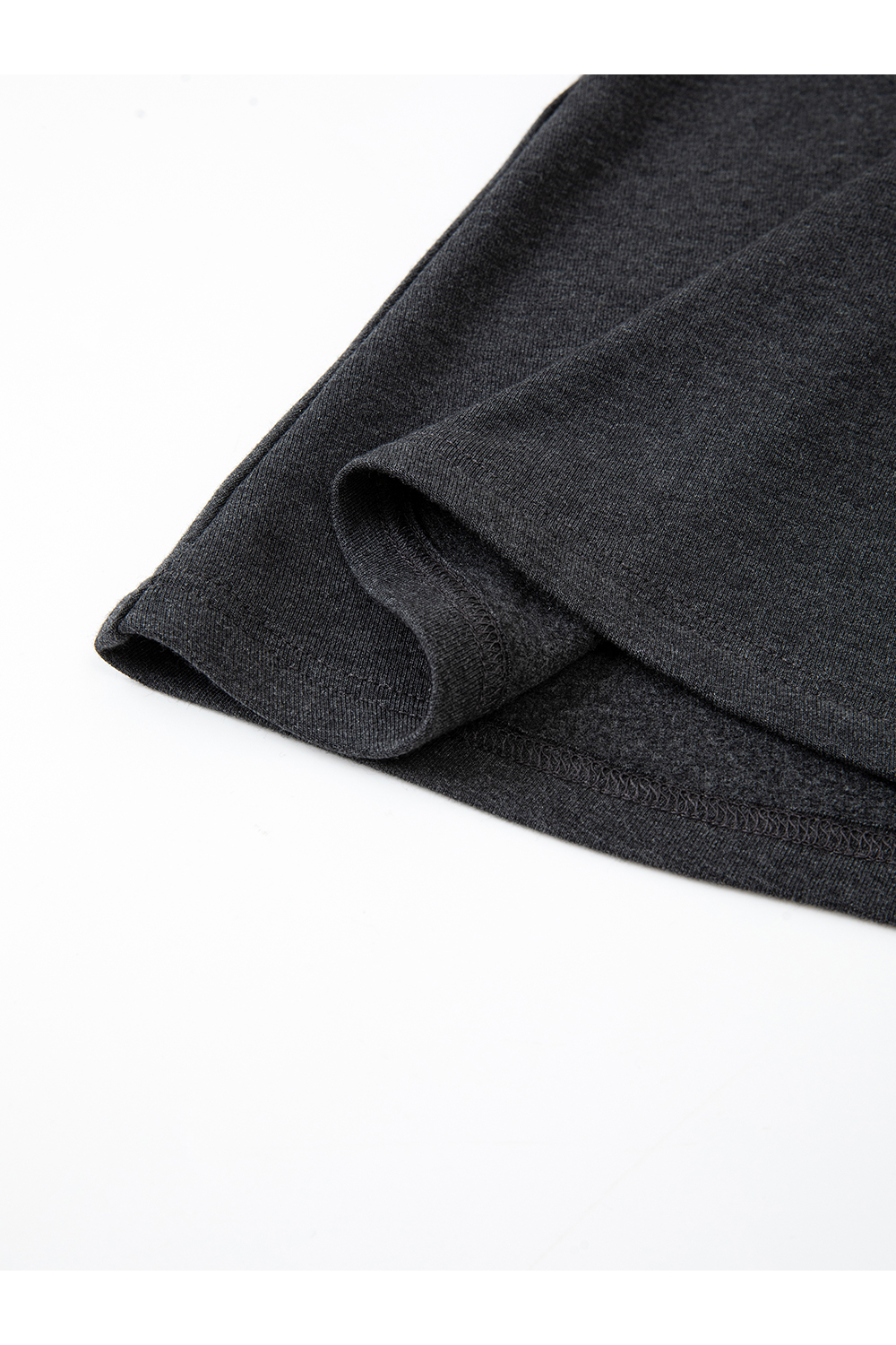 Half-high Neck Knit Dress