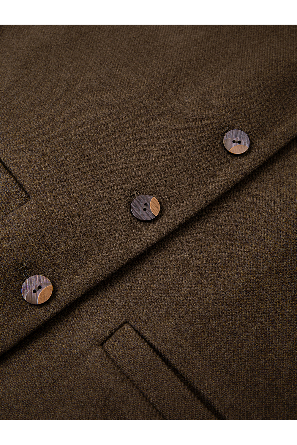 Silk Scarf Crew Neck Short Coat