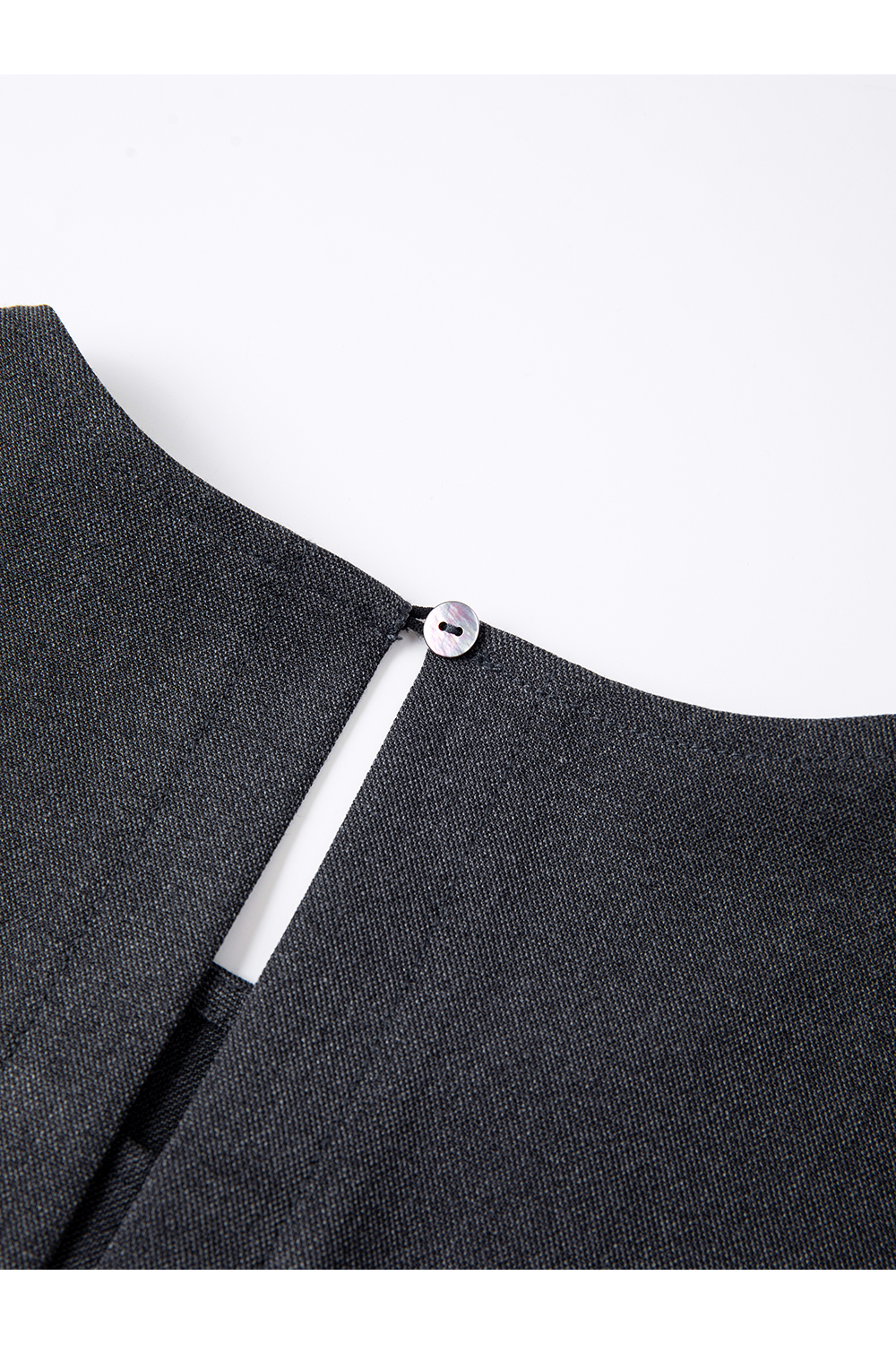 Effortless Gray Knit Top & Palazzo Pants Office Set-VIMLYSTORE