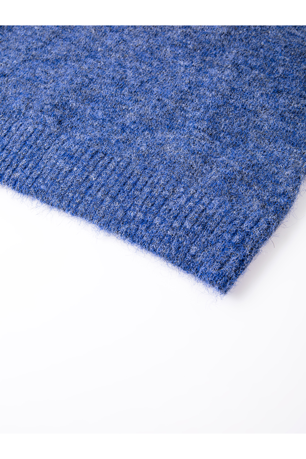 Oversized Boyfriend Knit Sweater with Crew Neck-VIMLYSTORE