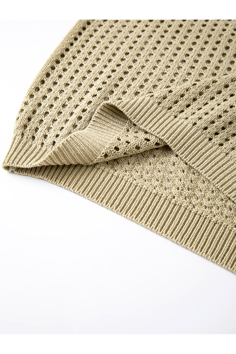 Cut-Out U-Neck Knit Top and Vest Dress Two-Piece Set-VIMLYSTORE