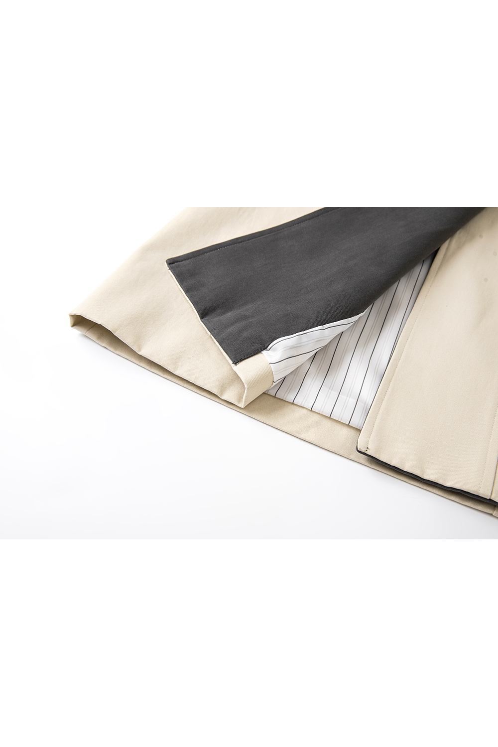 Commuter Barnes wind contrast windbreaker coat-VIMLYSTORE