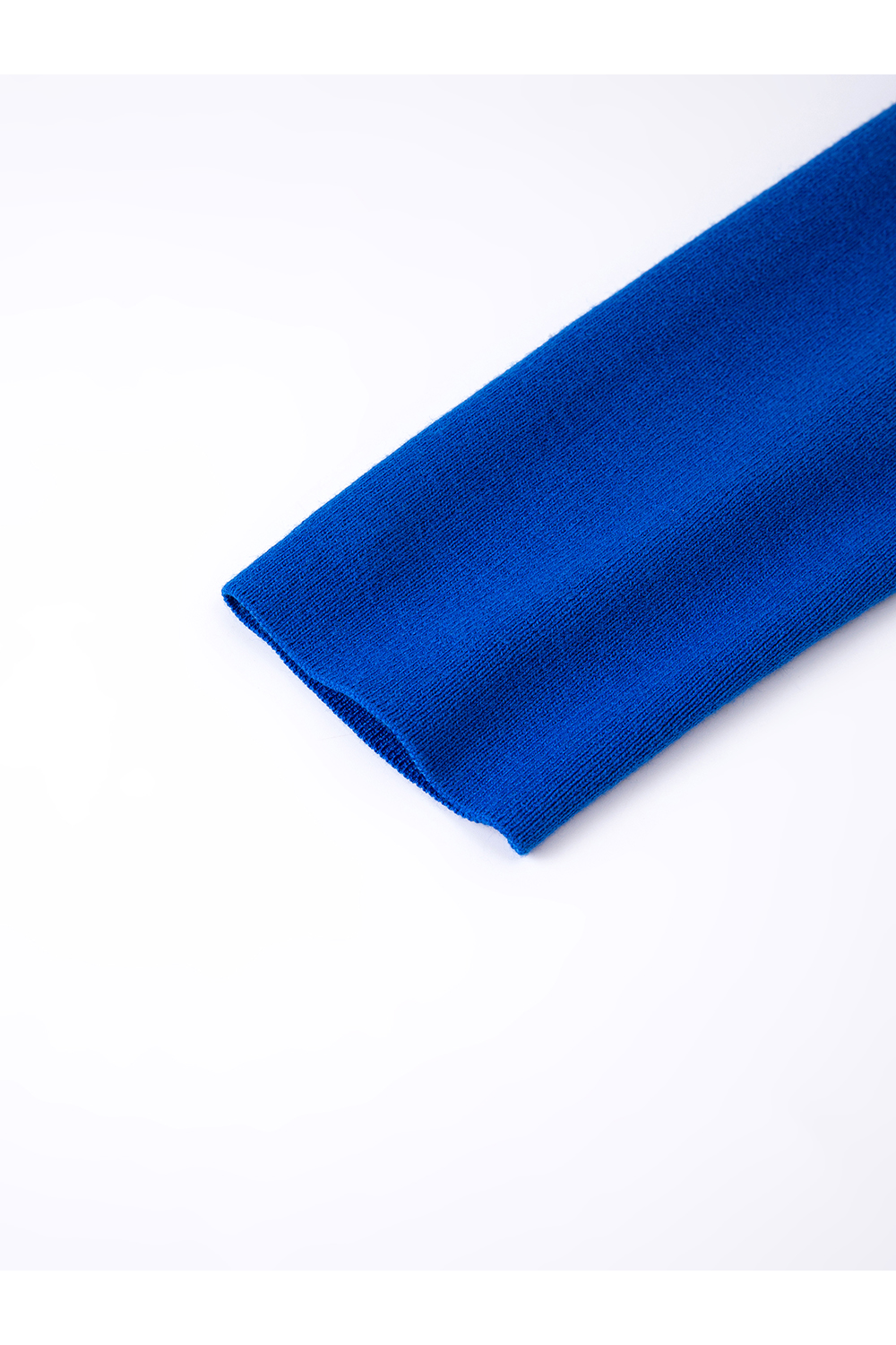 Wool-Blend Hooded Longline Knit Top-VIMLYSTORE