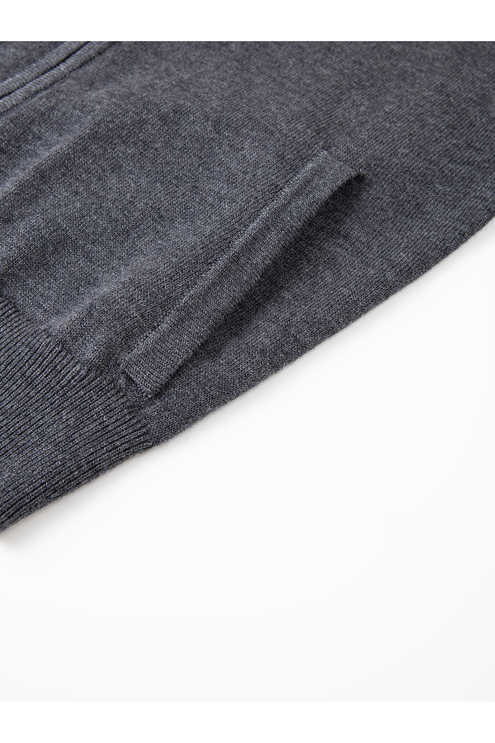 Color Block Zipper Lapel Knit Set-VIMLYSTORE