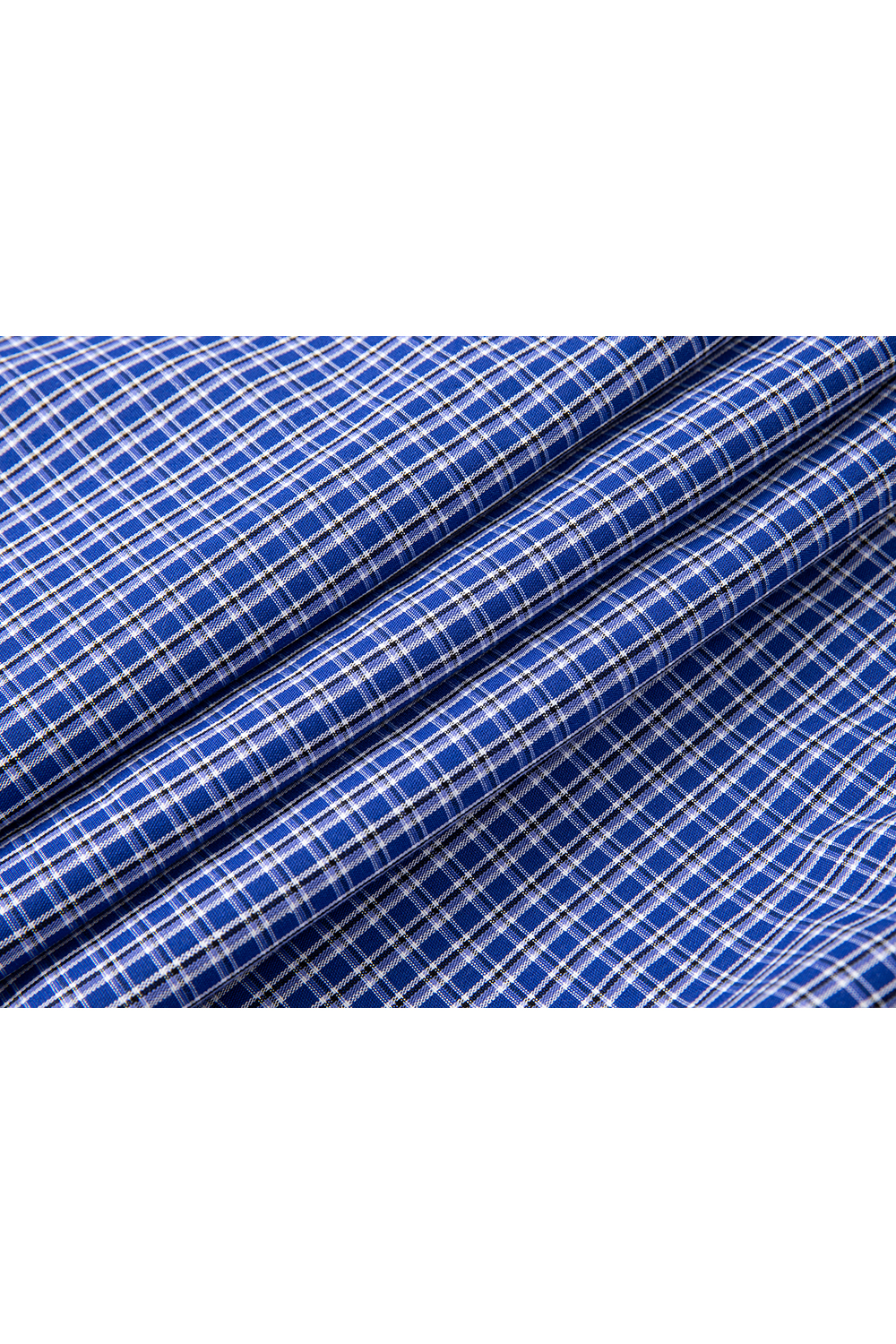 Boat Neck Plaid Waist Tie Slimming Long Sleeve Shirt-VIMLYSTORE