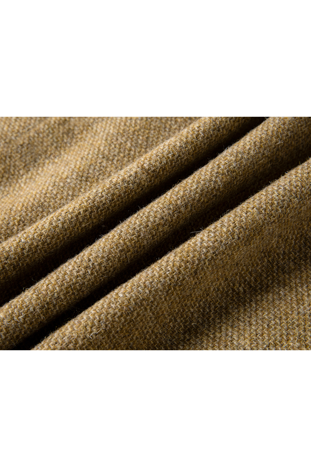 Brown Round Neck Woolen Versatile Coat-VIMLYSTORE