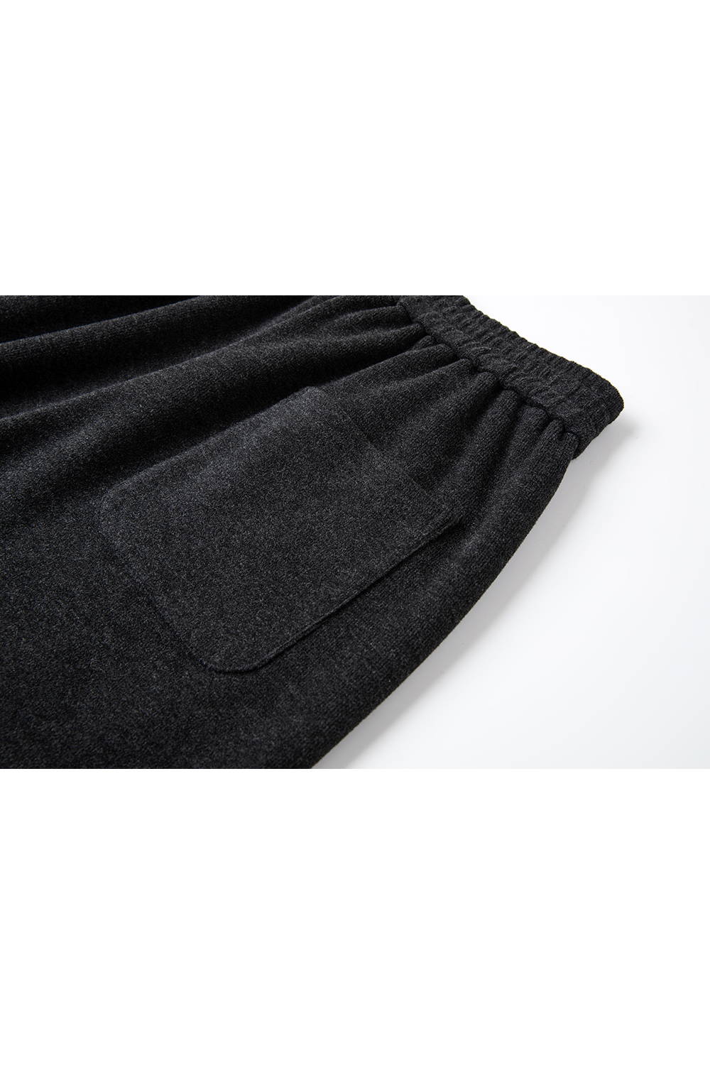 Gray Versatile Wide-Leg Trousers with Relaxed Fit-VIMLYSTORE