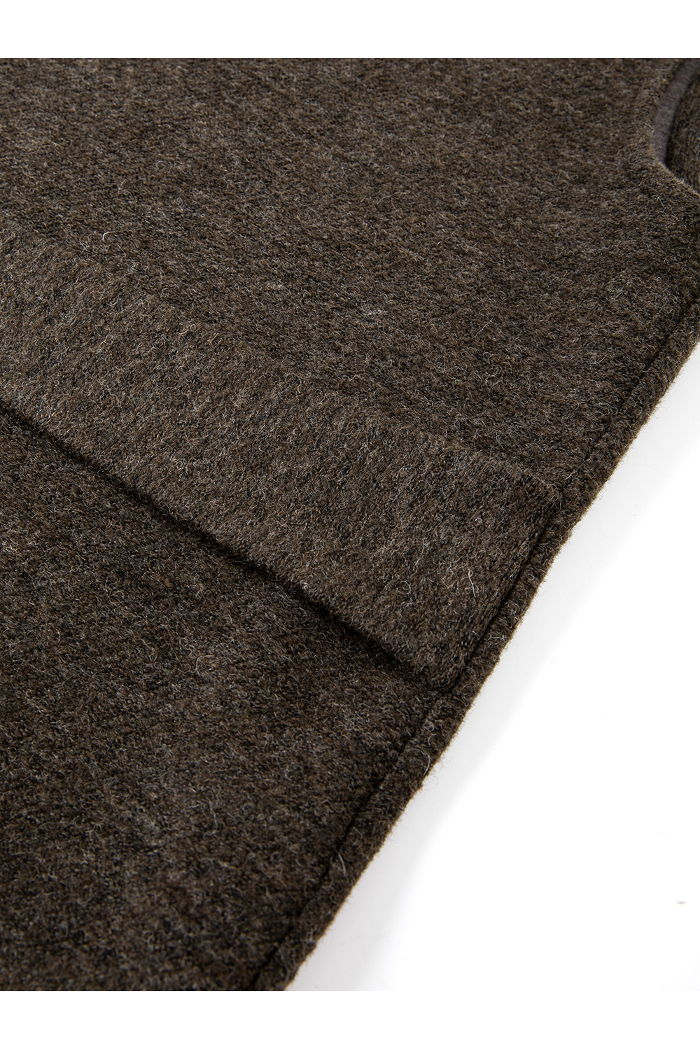 Coffee Brown Layered Wrap Set