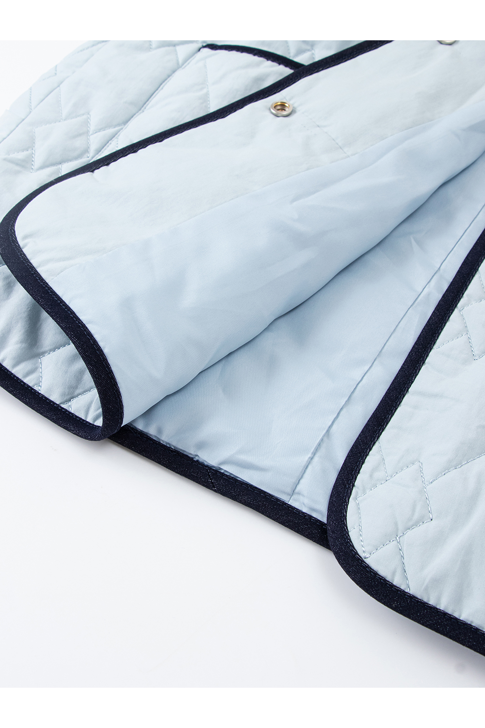 Diamond-Quilted Cotton Jacket