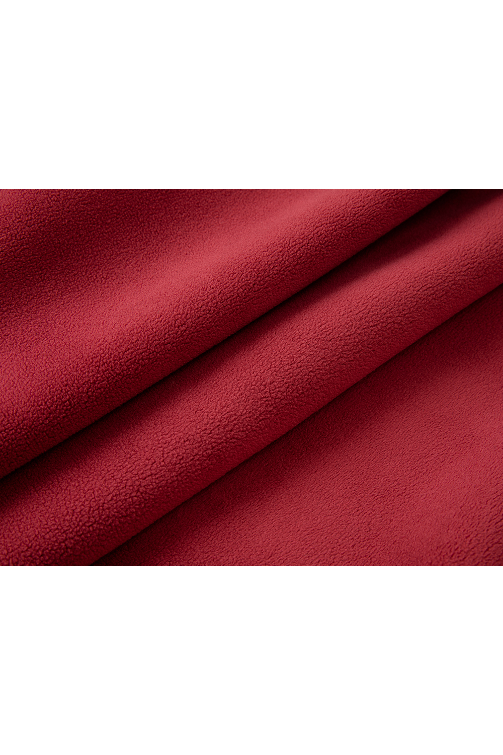 Raffia Red Printed Fleece-lined Sweatshirt