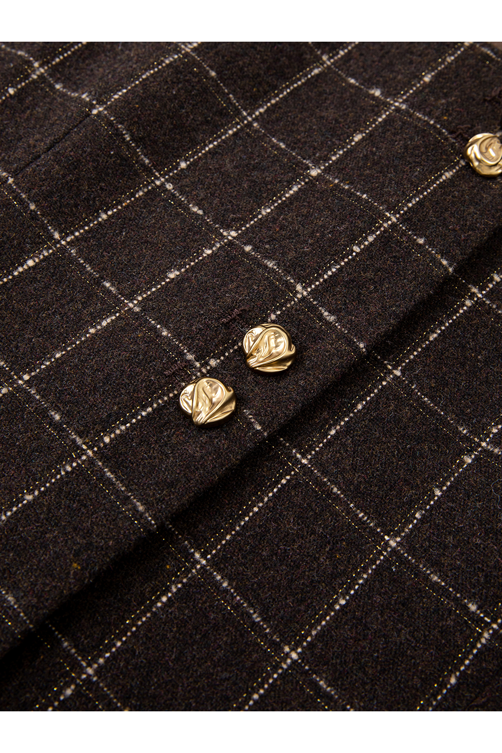 Square Neck Vest Midi Skirt Set