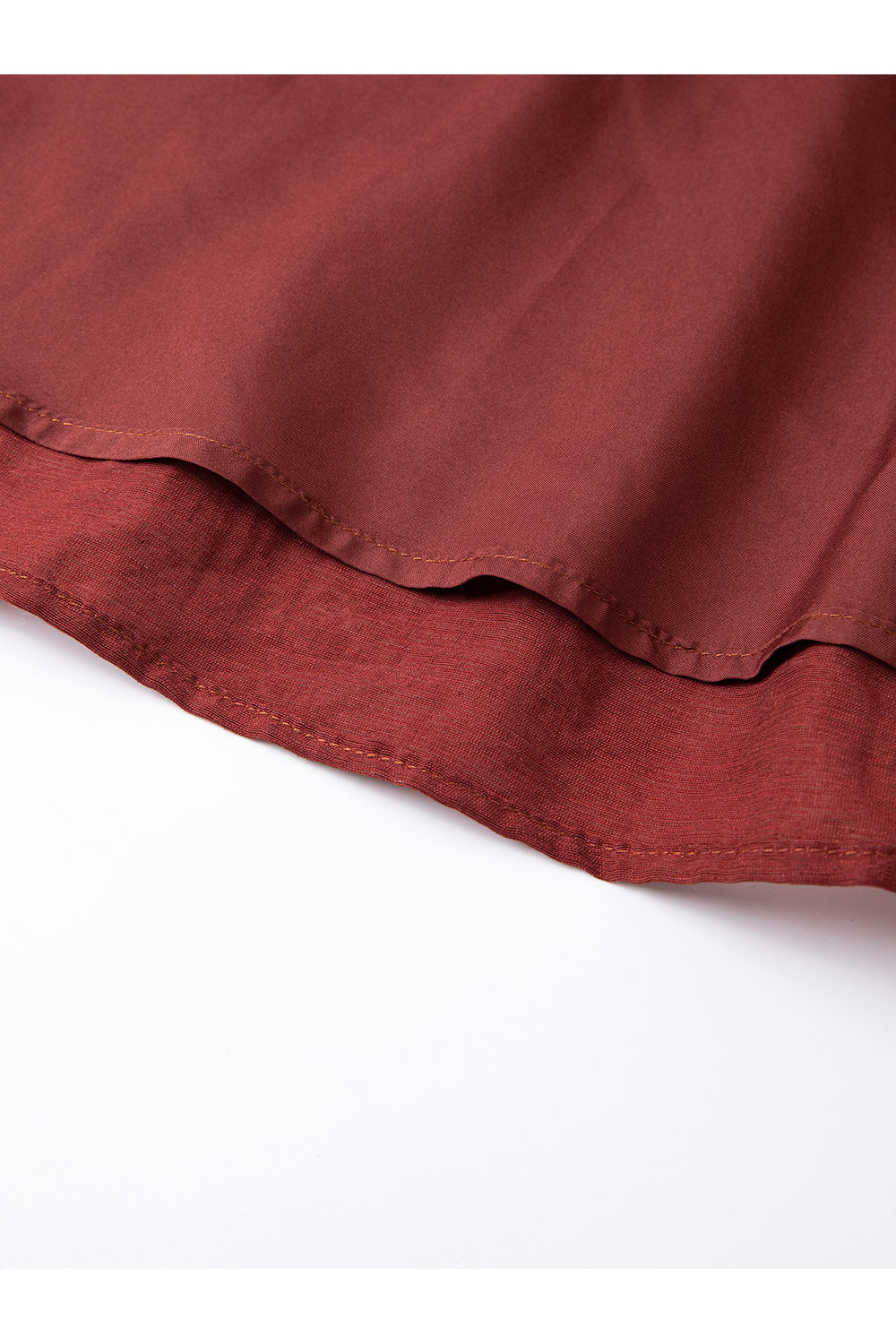 French red elegant dress-VIMLYSTORE