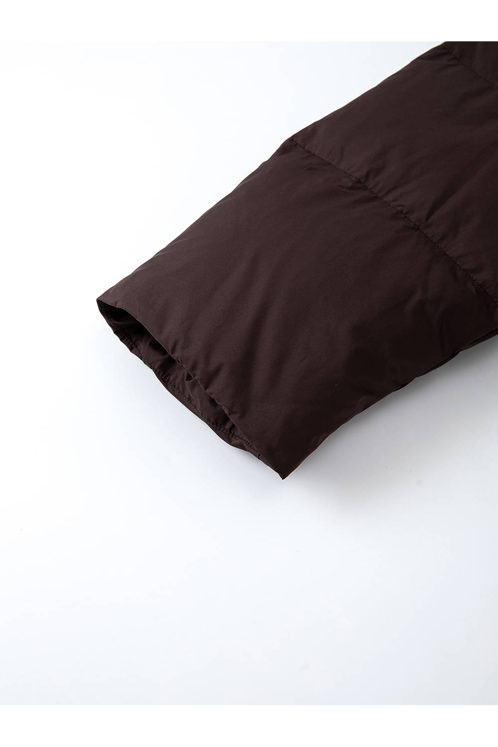 Patchwork Plaid Stand Collar Warm Short Hooded Down Jacket-VIMLYSTORE