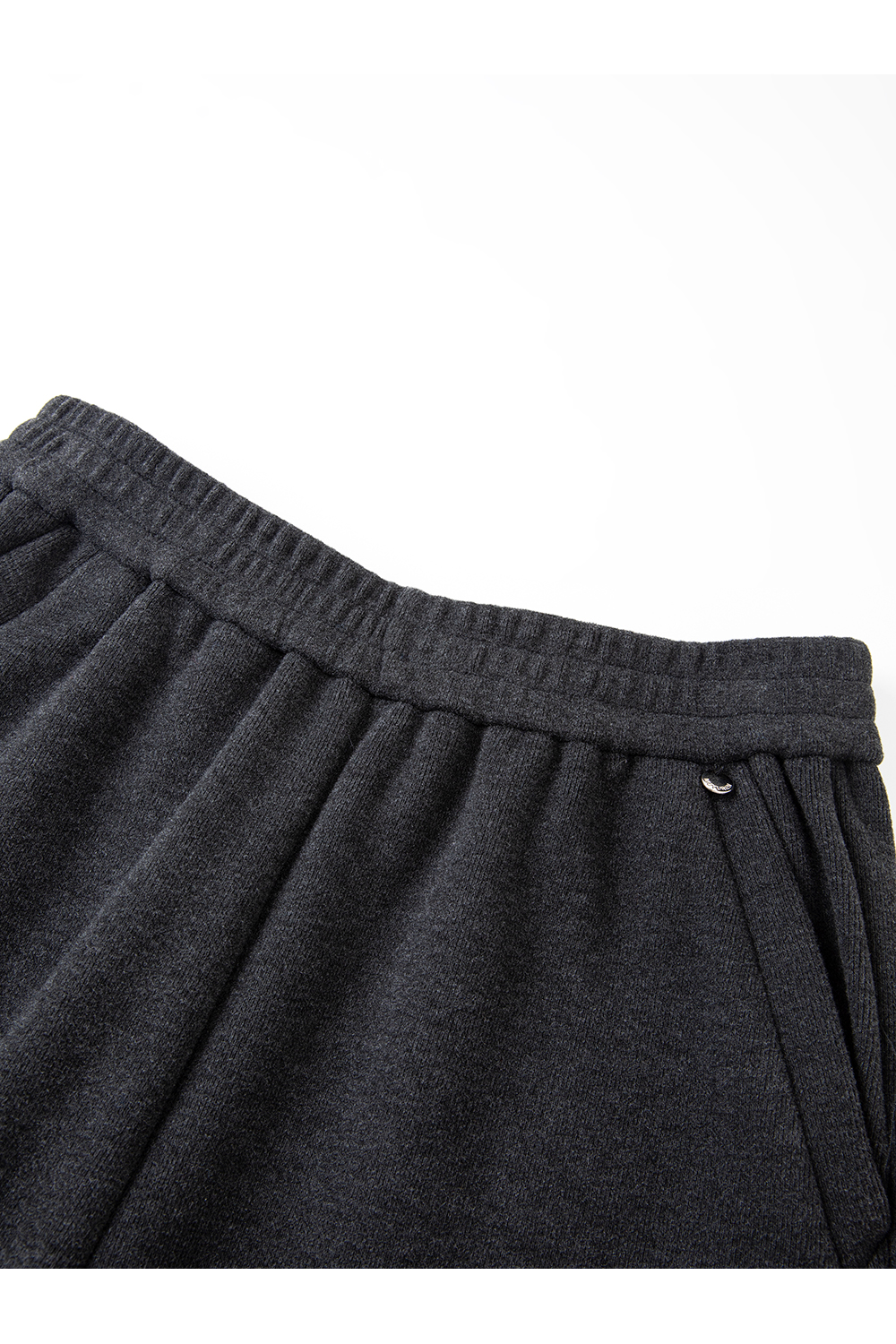 Gray Versatile Wide-Leg Trousers with Relaxed Fit-VIMLYSTORE