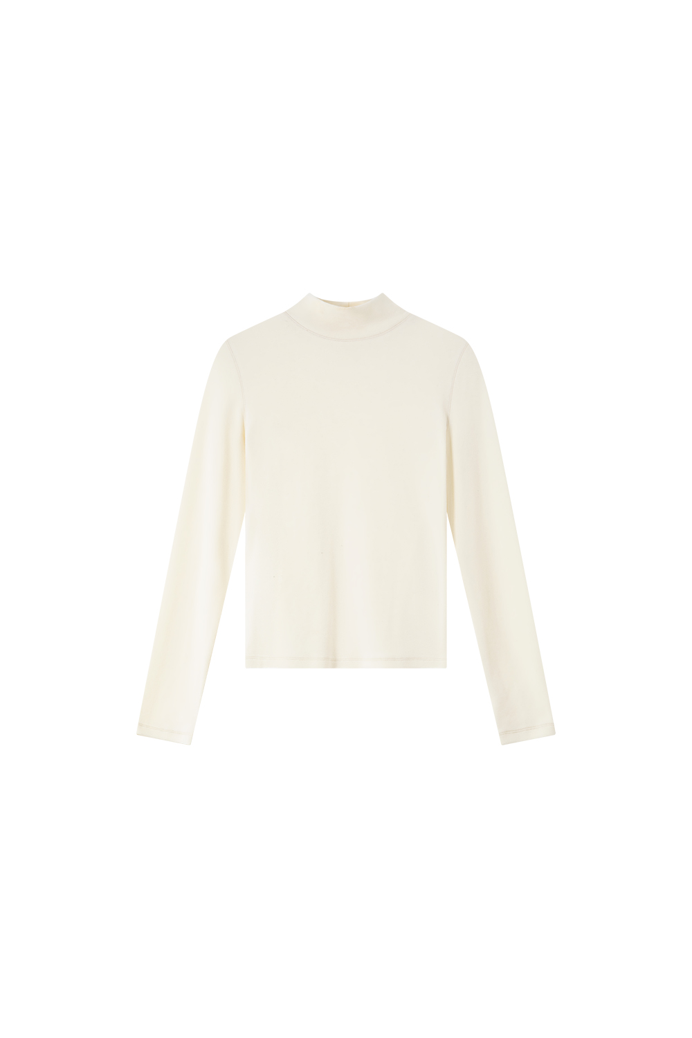 Turtleneck Fitted Knit Top-VIMLYSTORE