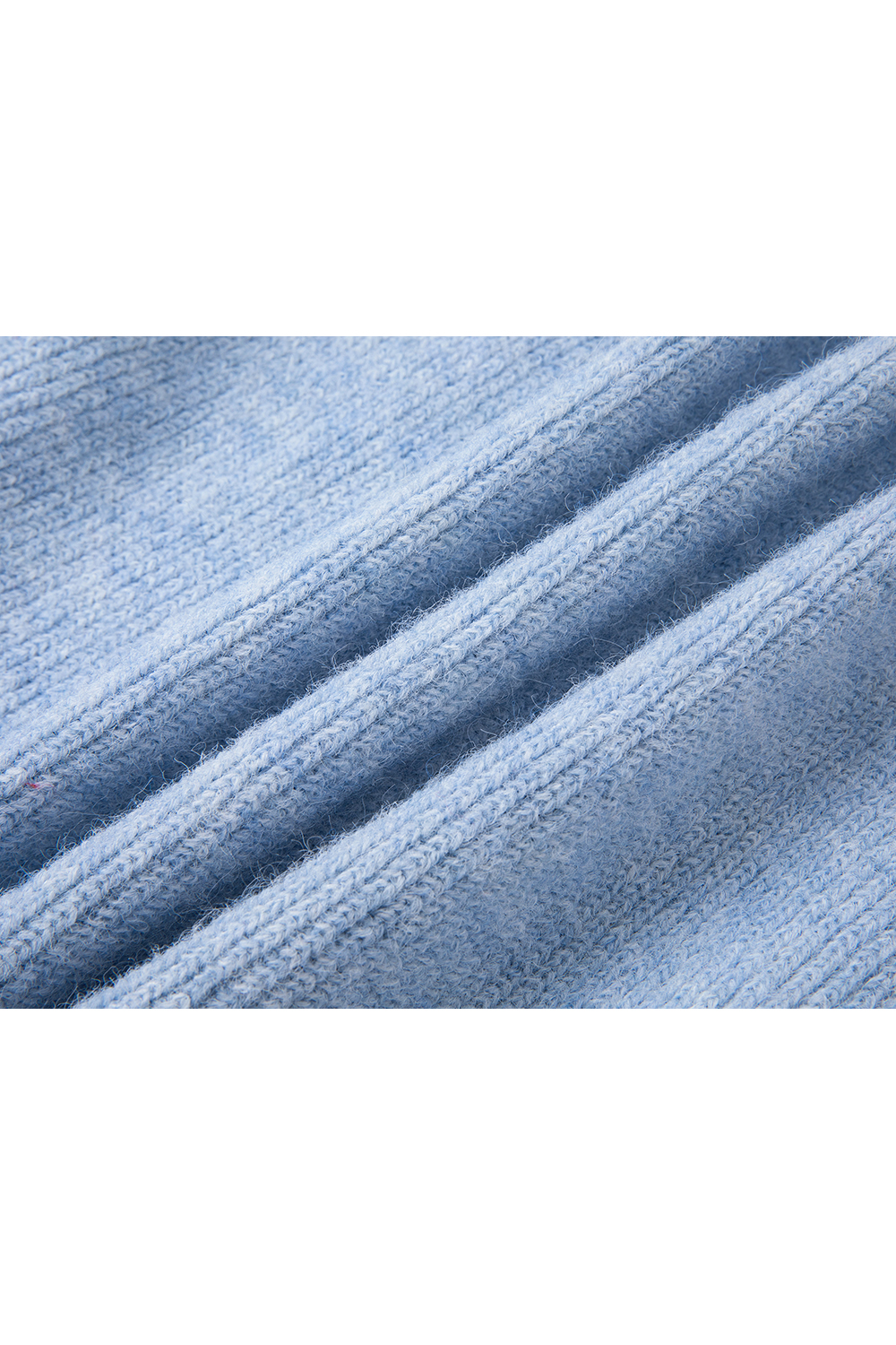 Blue Rose Embroidered Oversized Knit-VIMLYSTORE