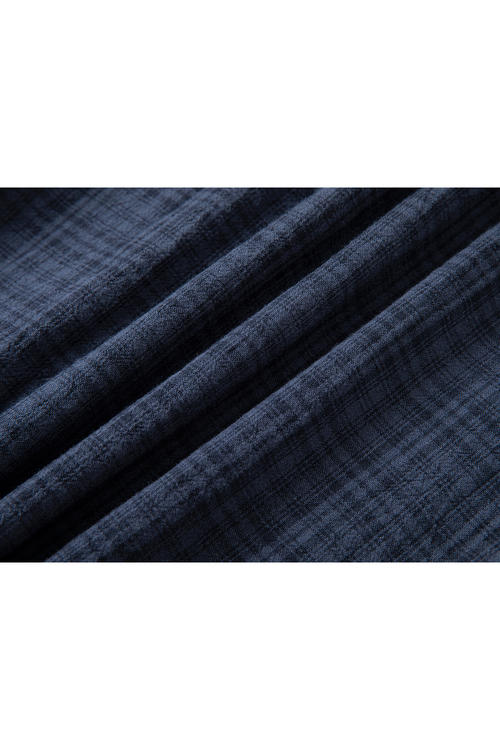 Blue Mori Check Slim Dress-VIMLYSTORE