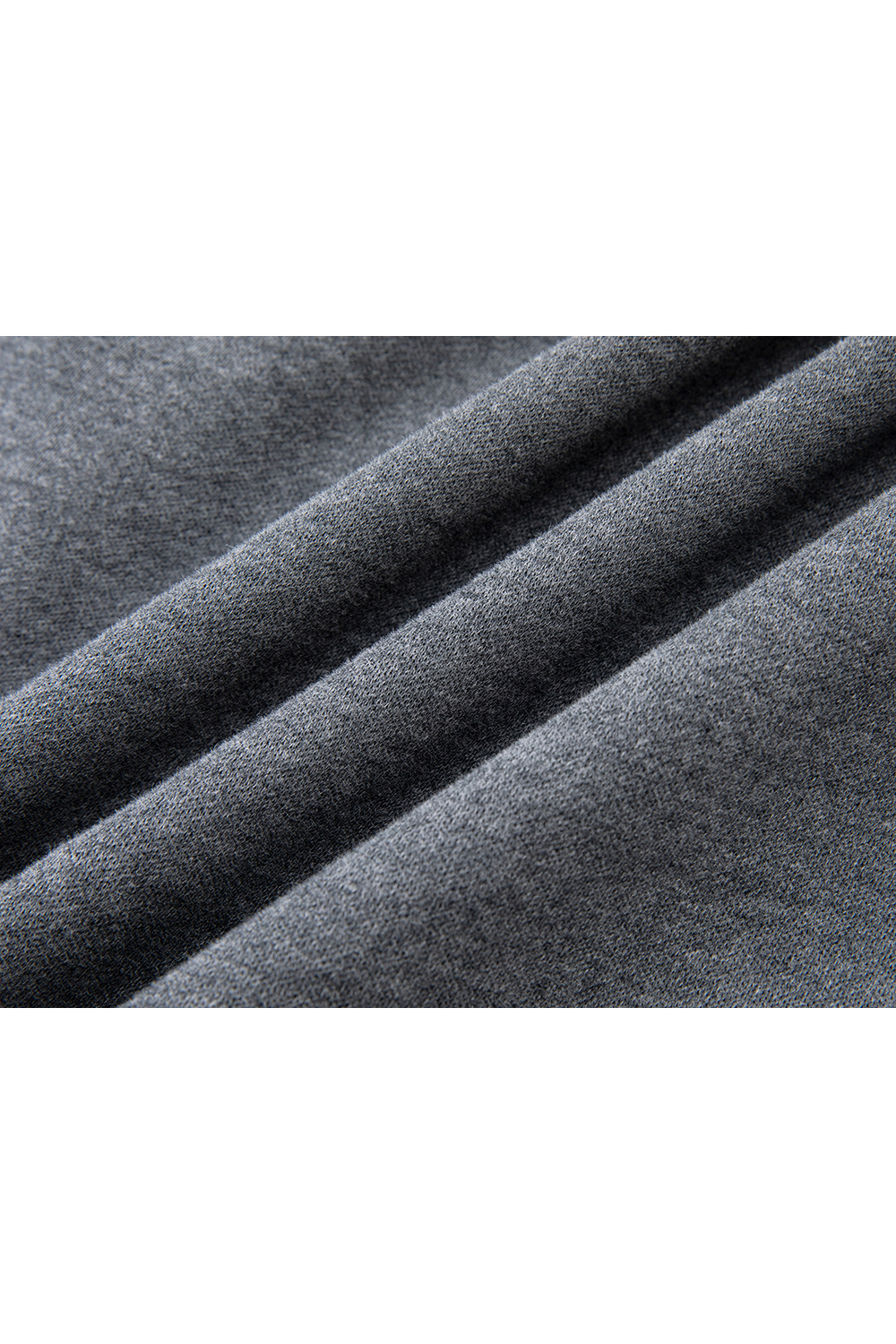 Color-Blocked Layered-Look Turtleneck Hoodie